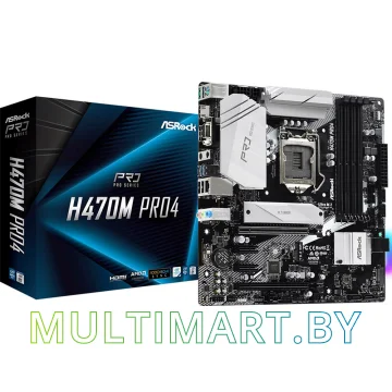 Материнская плата ASRock H470M Pro4 картинка 5